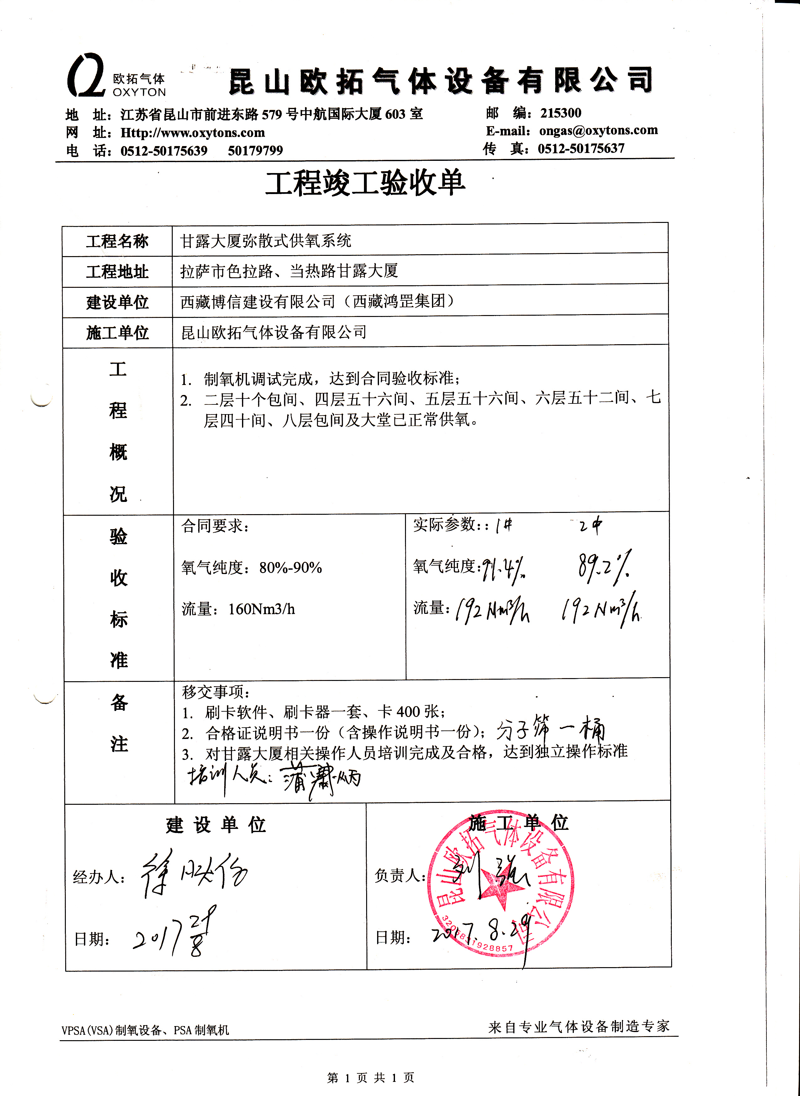 西藏鴻罡養生主題酒店驗收單 西藏鴻罡養生主題酒店驗收單